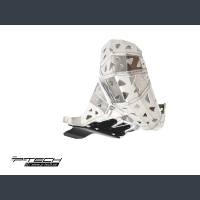 Skid plate with exhaust pipe guard and plastic bottom for Beta RR200 2019